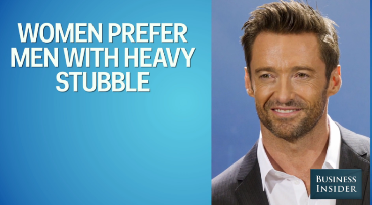 Women prefer men with heavy stubble