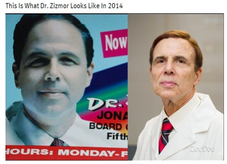 Notorious Dermatologist Dr. Zizmor Ravaged By Time