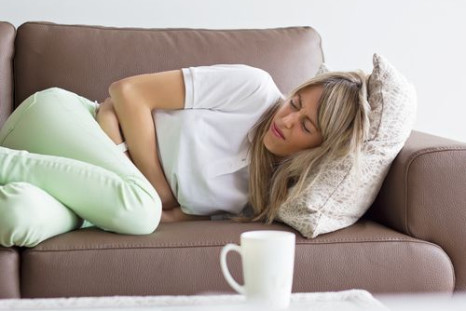 Stomach flu causes diarrhea, vomiting and cramps.