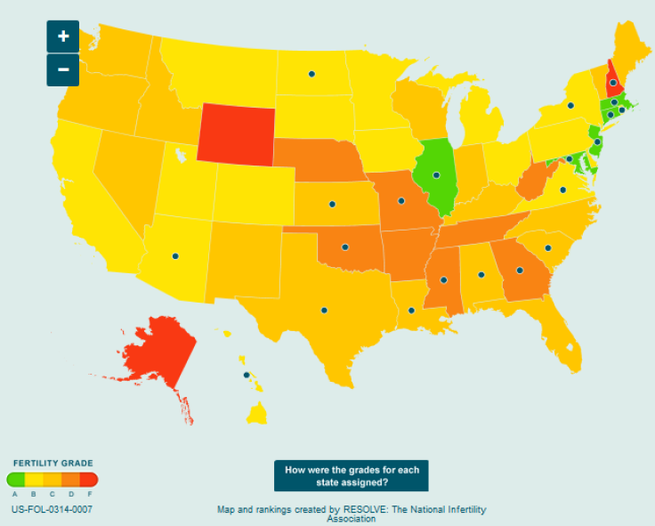 The Fertility Scorecard measures how fertility friendliness of a state