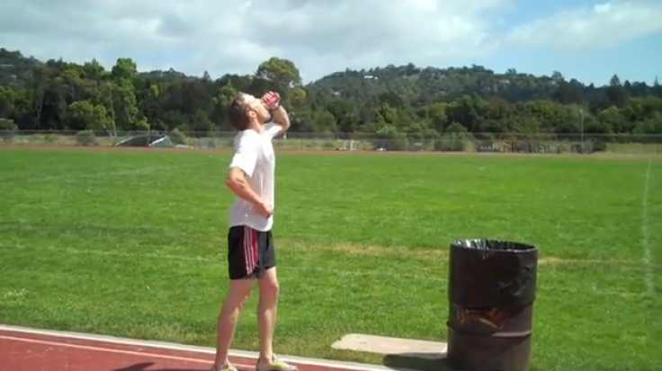 Man beats beer mile world record 