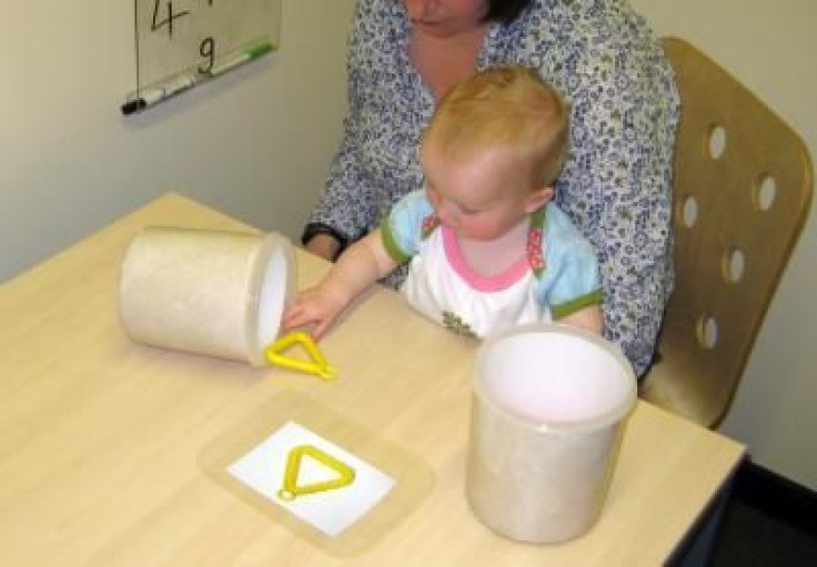 baby in lab