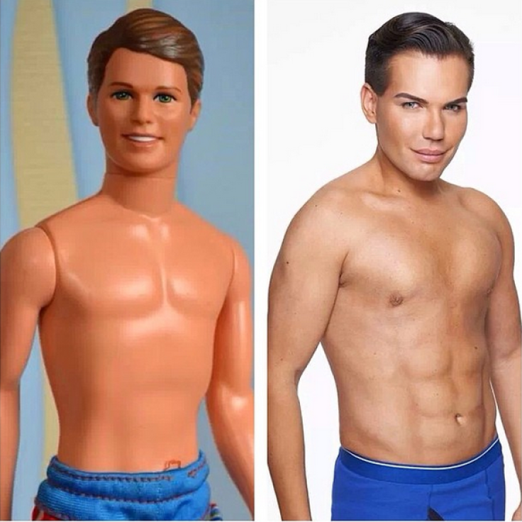 Ken doll look