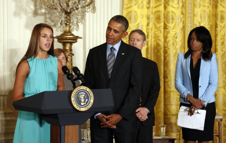 Obama Speaks At Awareness Campaign For Head Injuries in Youth Sports