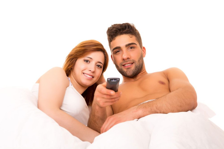 couple in bed 