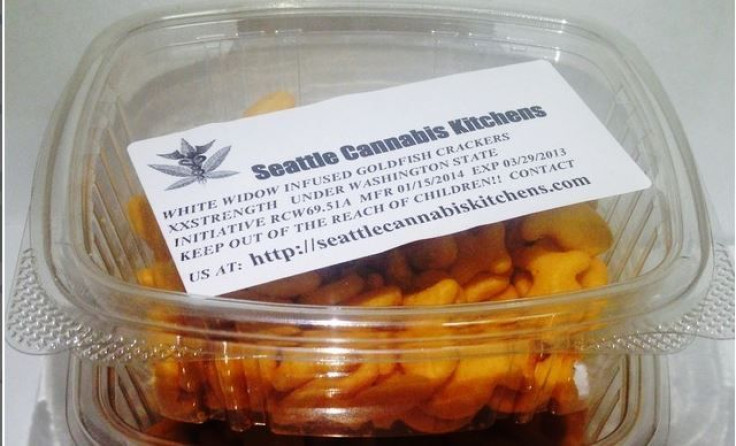 Seattle's Cannabis Kitchen Gold Fish Crackers