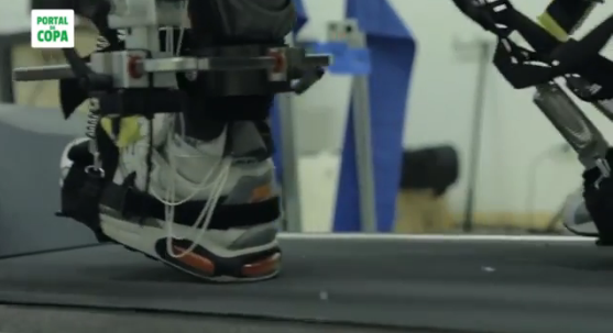 Iron Man-like body suit will allow paraplegic to kick first World Cup ball