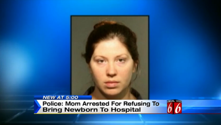 Vegan mom arrested for denying newborn treatment