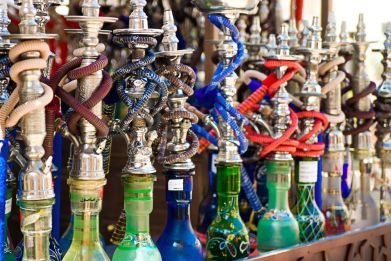 A new study finds that nearly one-fifth of high school seniors is smoking hookah.