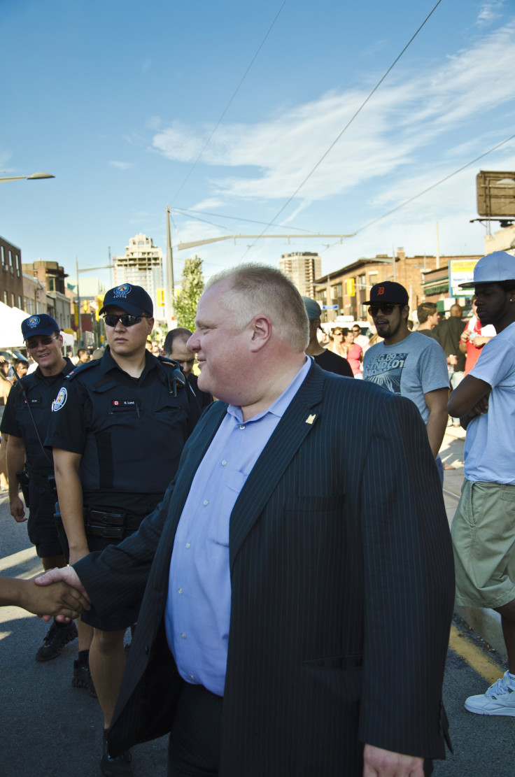 Rob Ford, mayor of Toronto