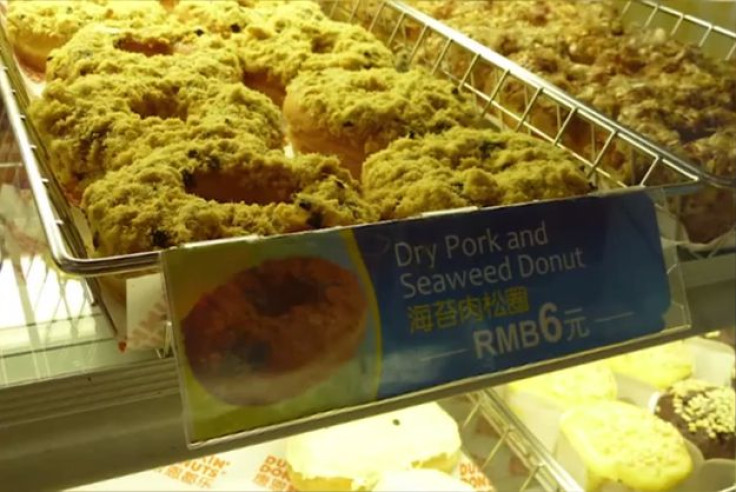 Dry Pork & Seaweed Doughnut, Dunkin’ Donuts