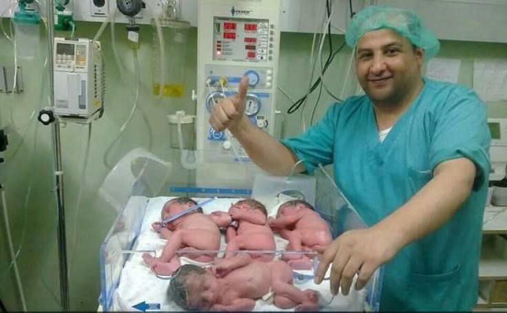 Quadruplets in Gaza