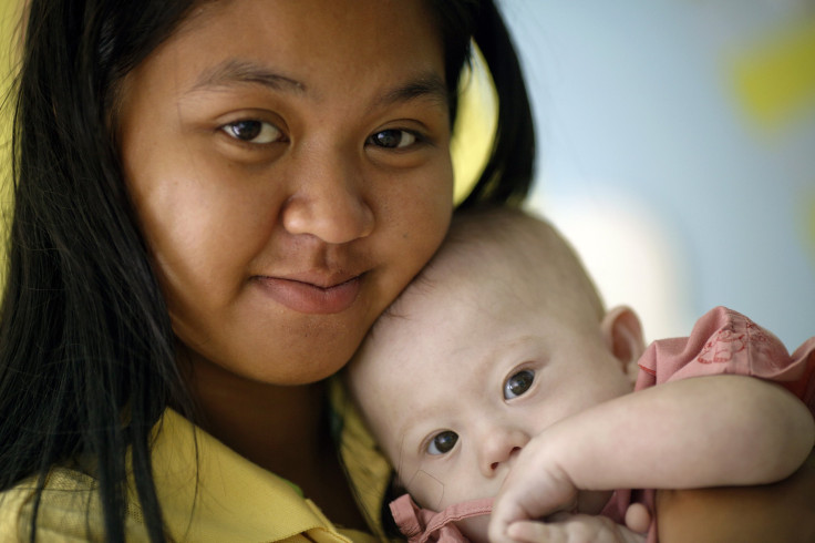 Baby Gammy and his surrogate mother. 