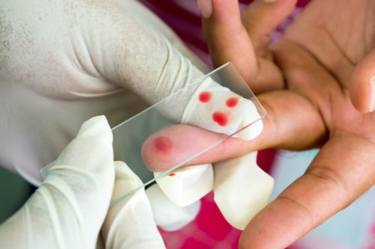 Malaria blood test