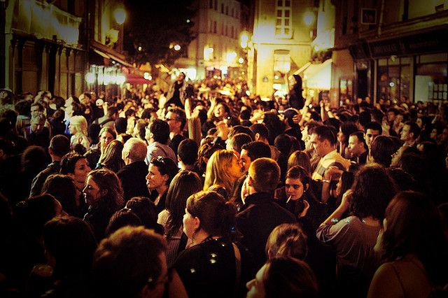 crowd