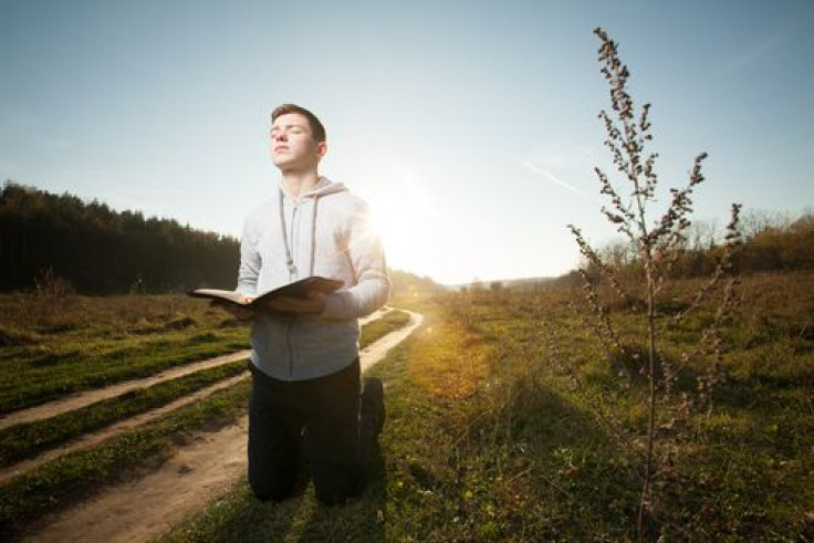 praying man