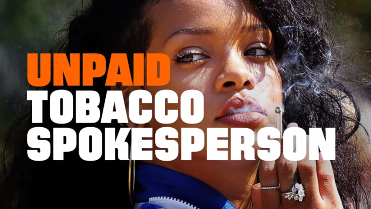 Unpaid Tobacco Spokesperson