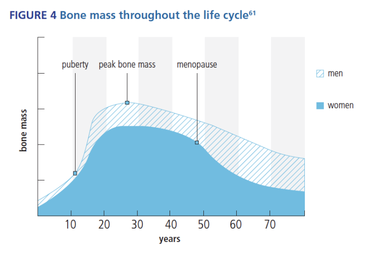 Bone Mass Chart