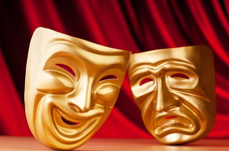 Masks with the theater concept 