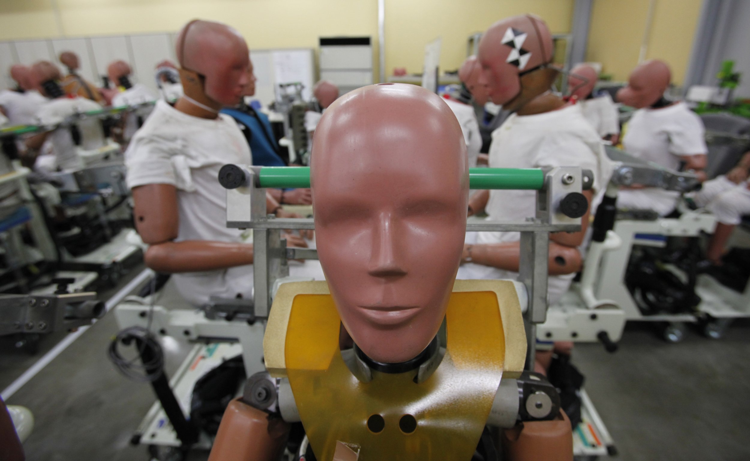 Obese Crash Test Dummies Bring Automotive Safety Into Modern Age