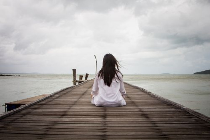 Woman meditating 