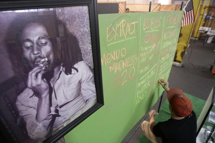 bob marley marijuana
