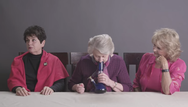 Grannies Smoking Weed