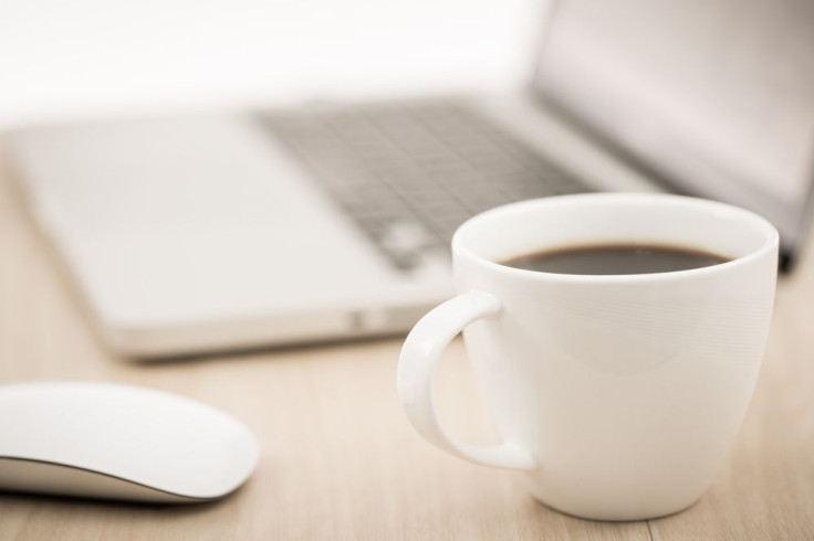 Coffee and computer