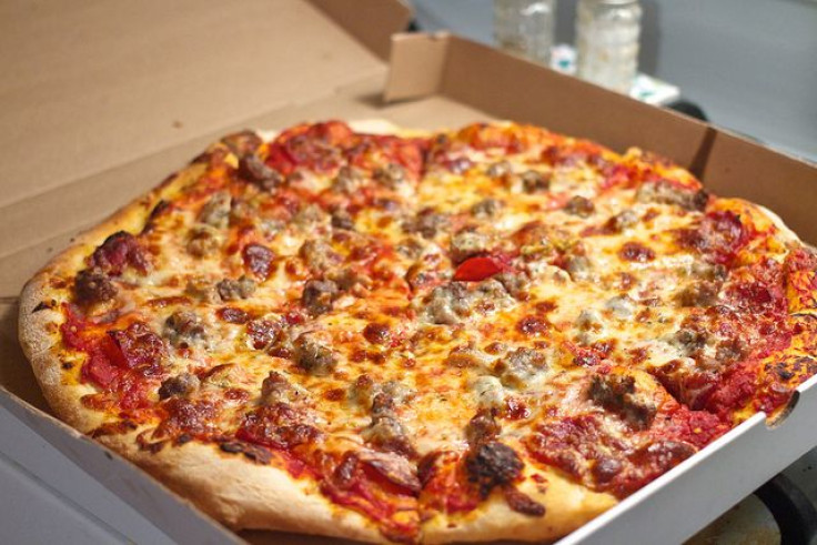 Meat lovers pizza