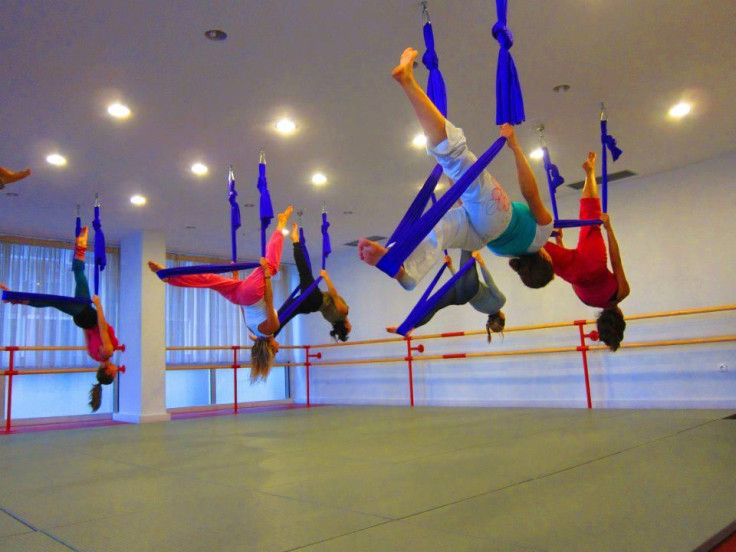 Aerial yoga