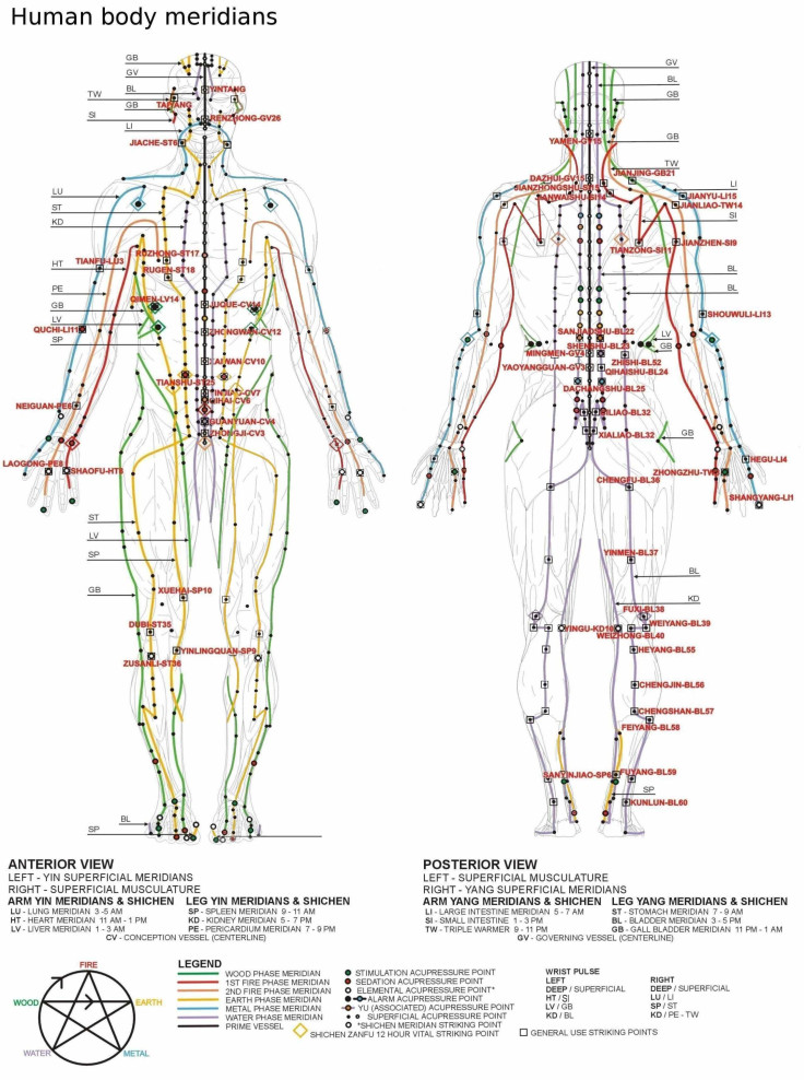 Chinese meridians