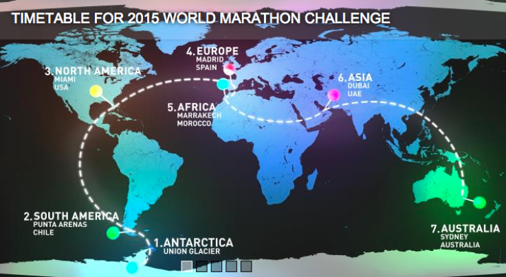 The World Marathon Challenge