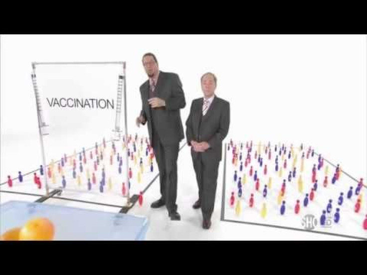 Penn And Teller On Vaccines For Children: No, They Won't Cause Autism 