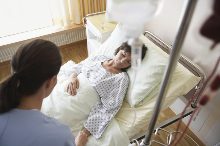 Woman In Hospital 