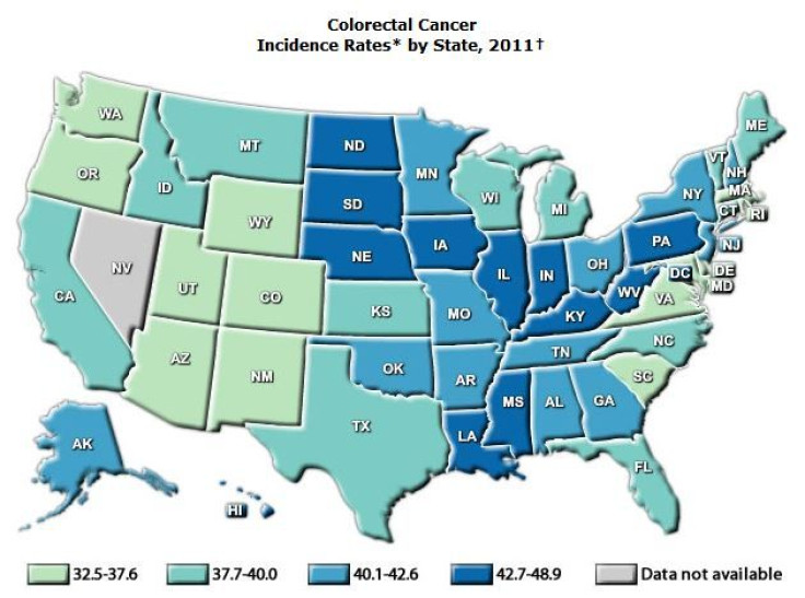 Colorectal Cancer by State