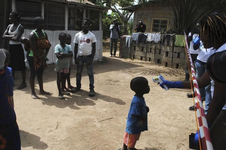 ebola in children