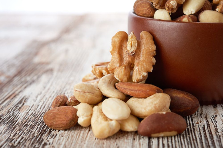 cashews, pecans, nuts