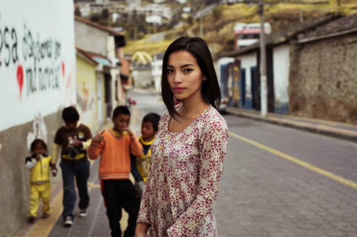 Colombian woman in Ecuador