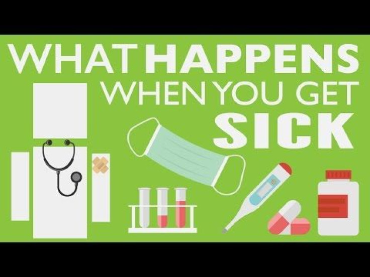 How Do You Get Sick?: Immune System Weakens Via Germs From Bacteria And Viruses In Air