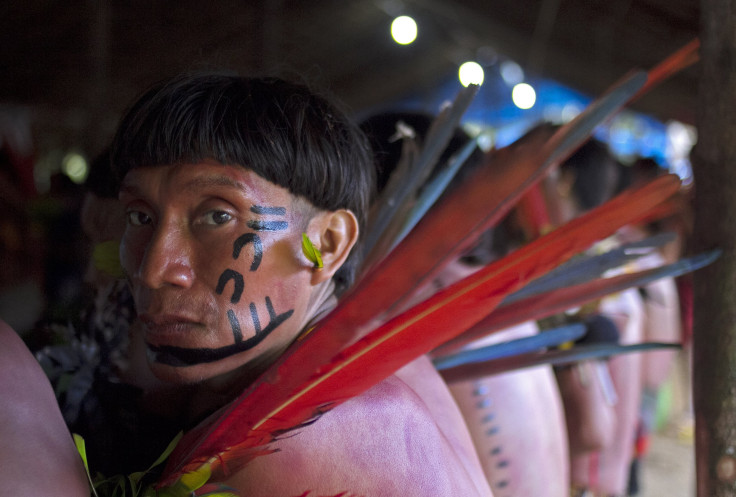 Yanomami villagers