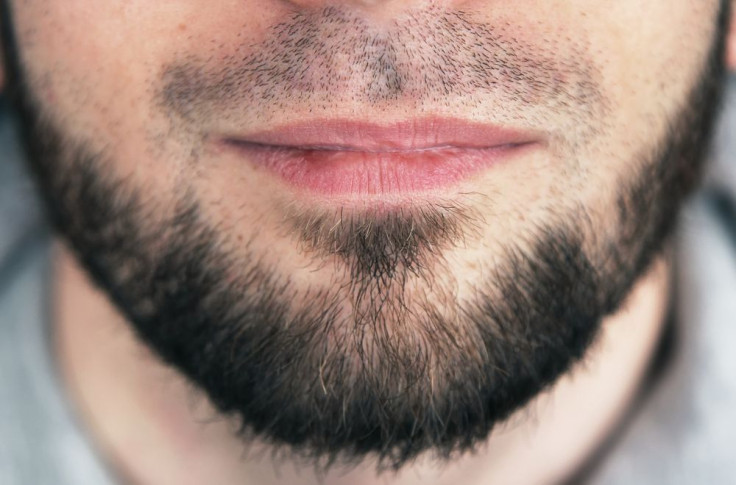 Closeup of beard man