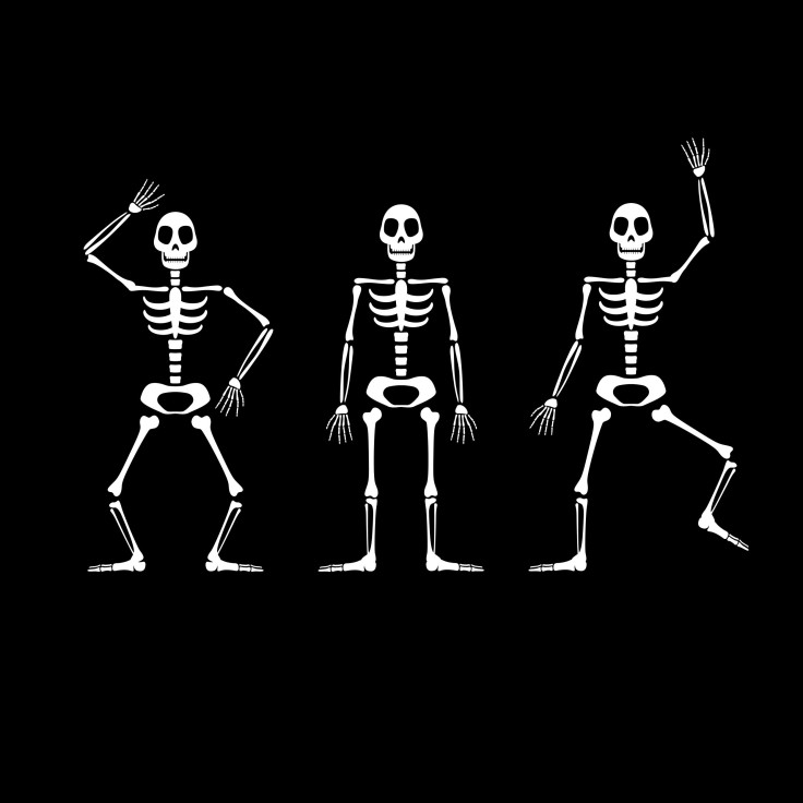 happy skeletons