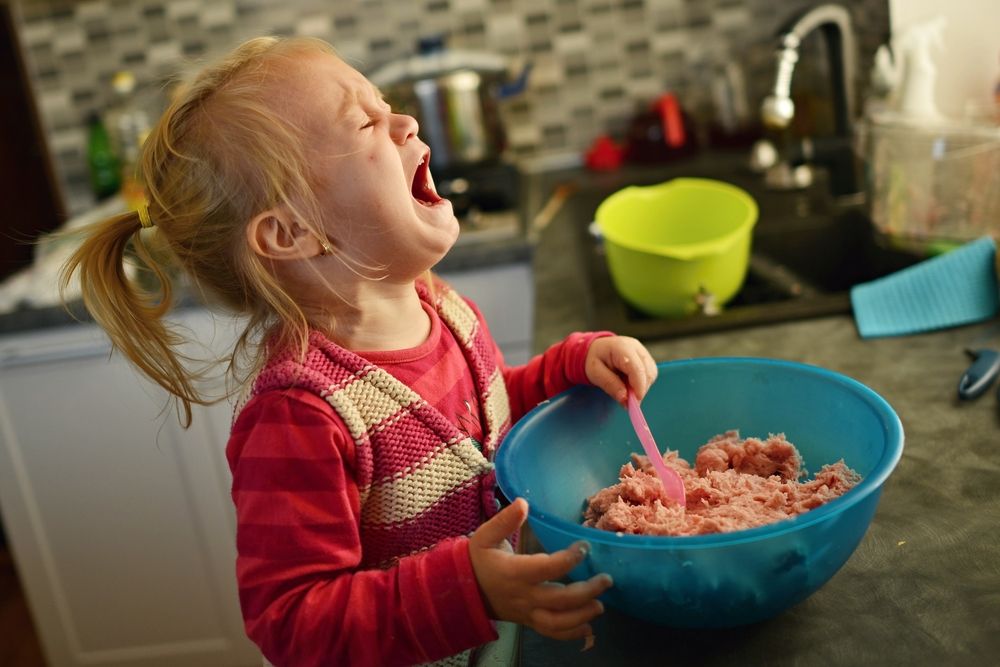 child has tantrums over homework