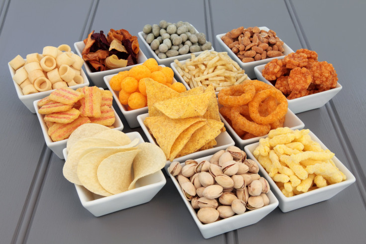 processed foods and snacks