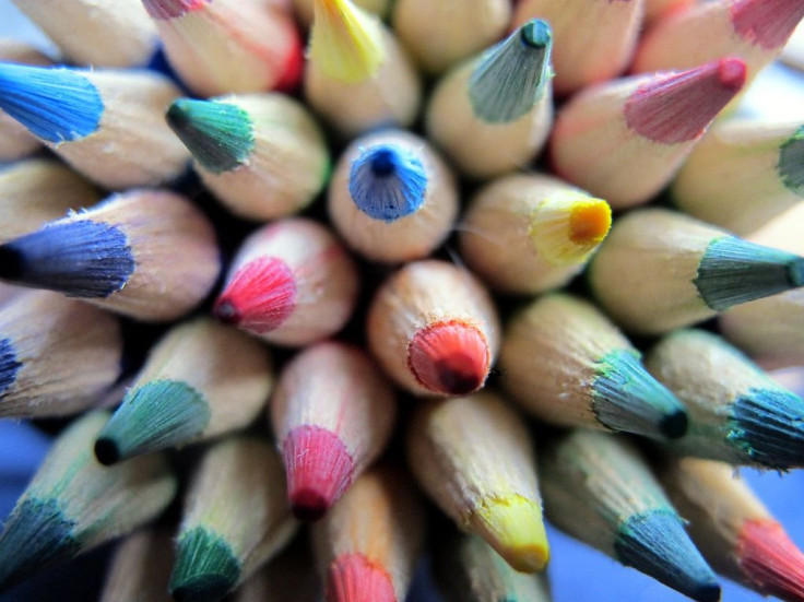 colored pencils