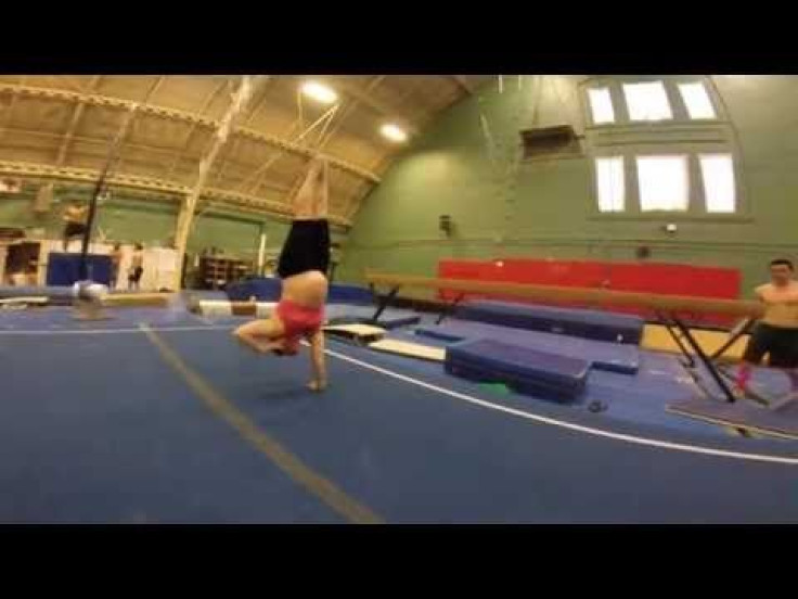 Forget Exercise While Pregnant, This Woman Does Gymnastics At 35 Weeks Of Pregnancy 