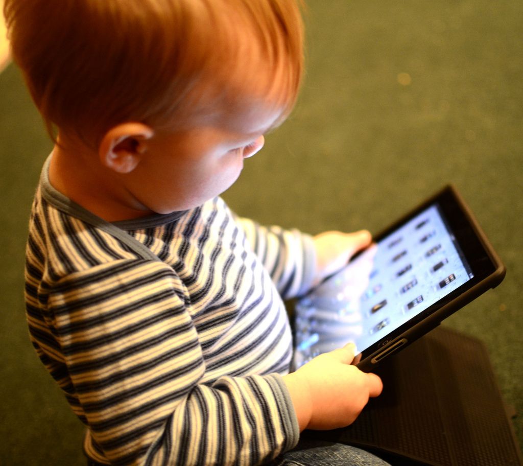 toddlers-and-tablets-12-month-old-children-use-tablets-as-well-as