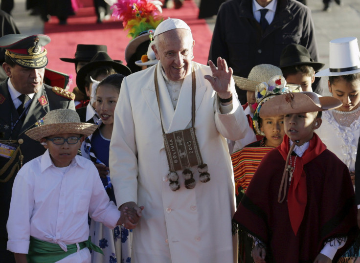 Pope Francis Coca Leaves