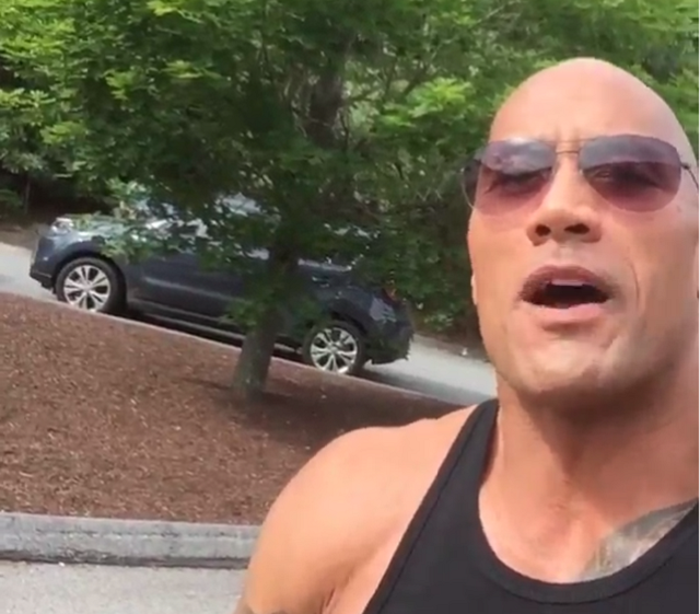 the rock