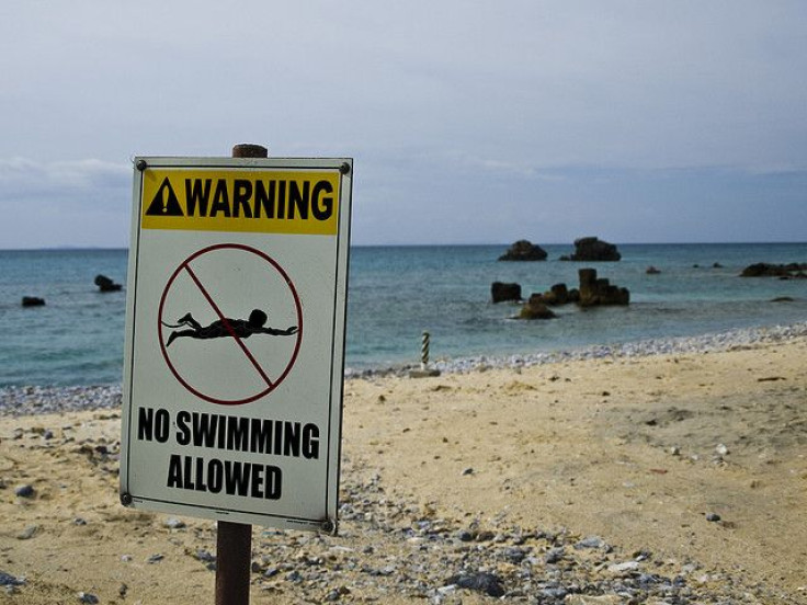 no swimming